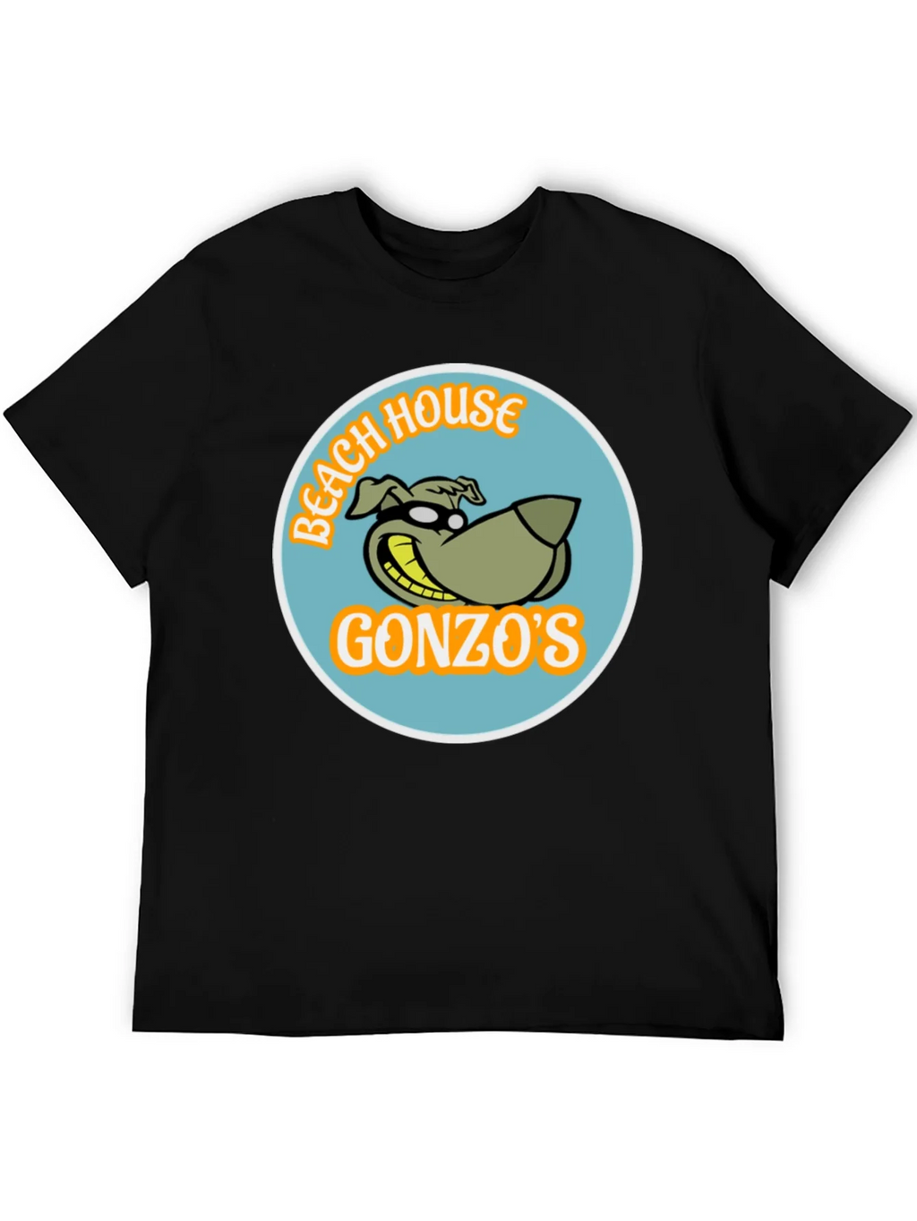 Gonzos Beach House Black T-Shirt product image 3