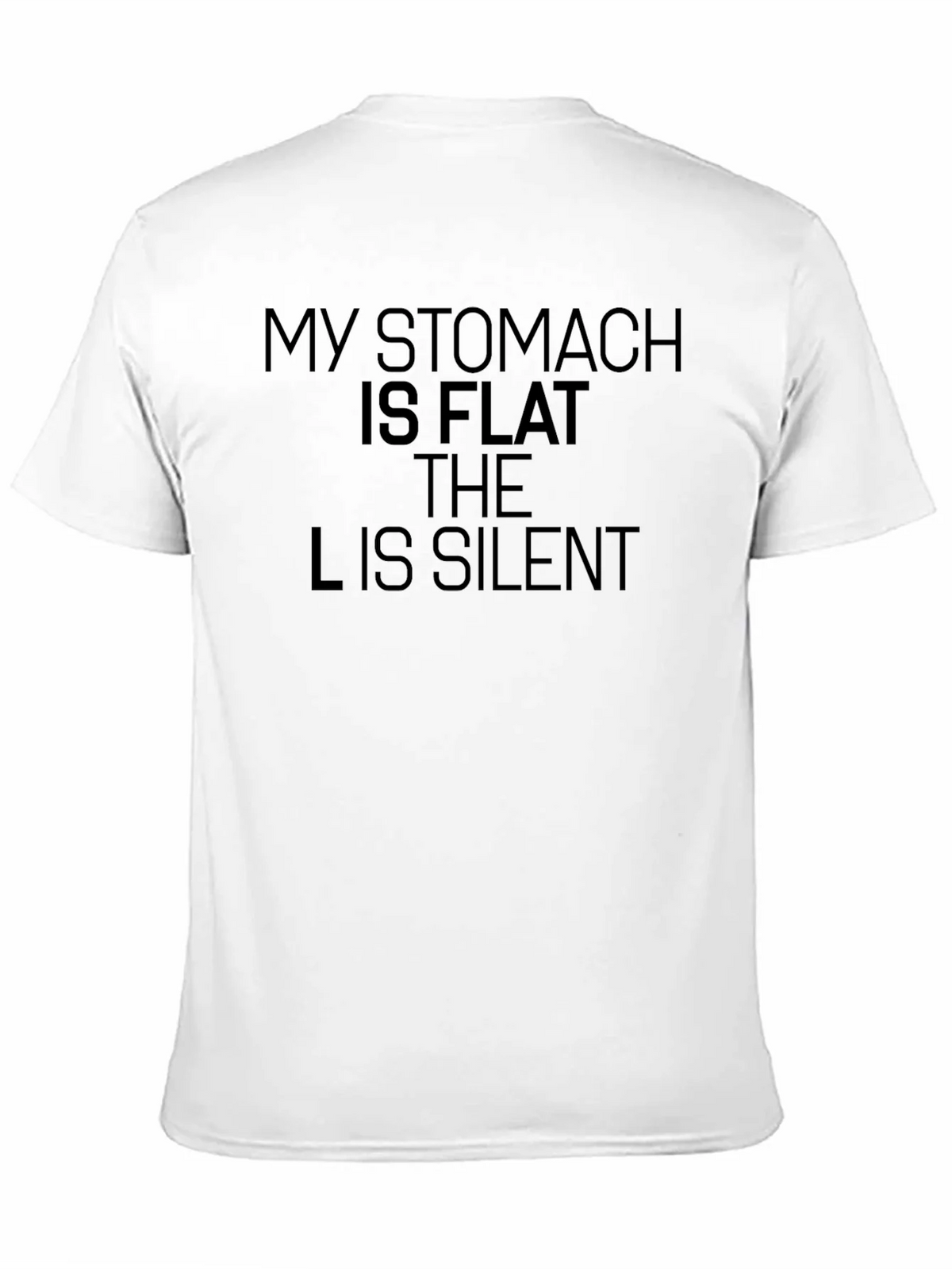 Funny My Stomach Is Flat T-Shirt product image 10
