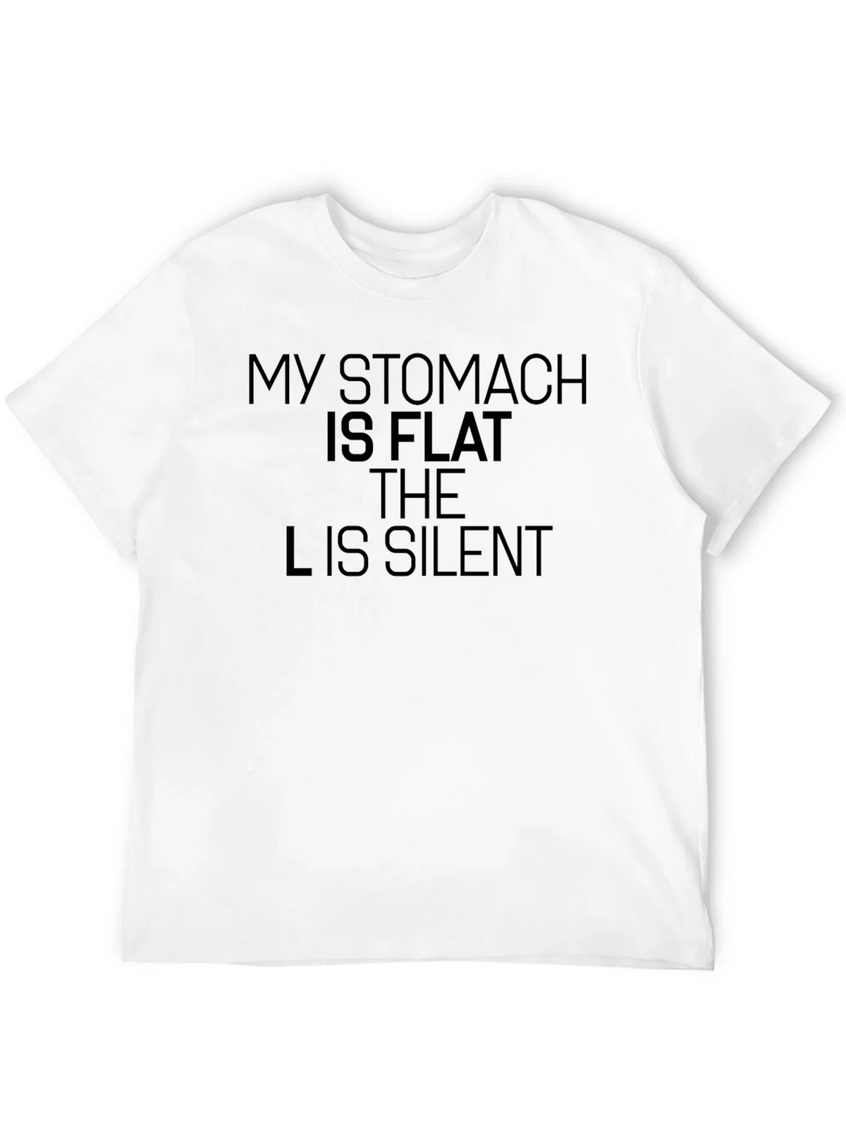 Funny My Stomach Is Flat T-Shirt product image 11