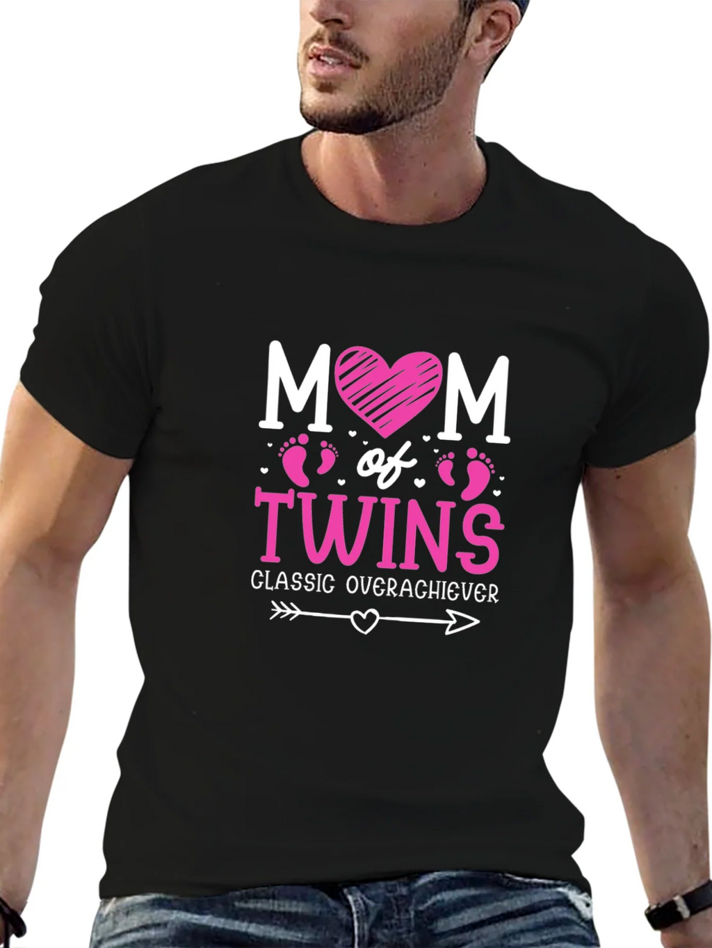 Mom of Twins Classic Overachiever T-Shirt product image 6