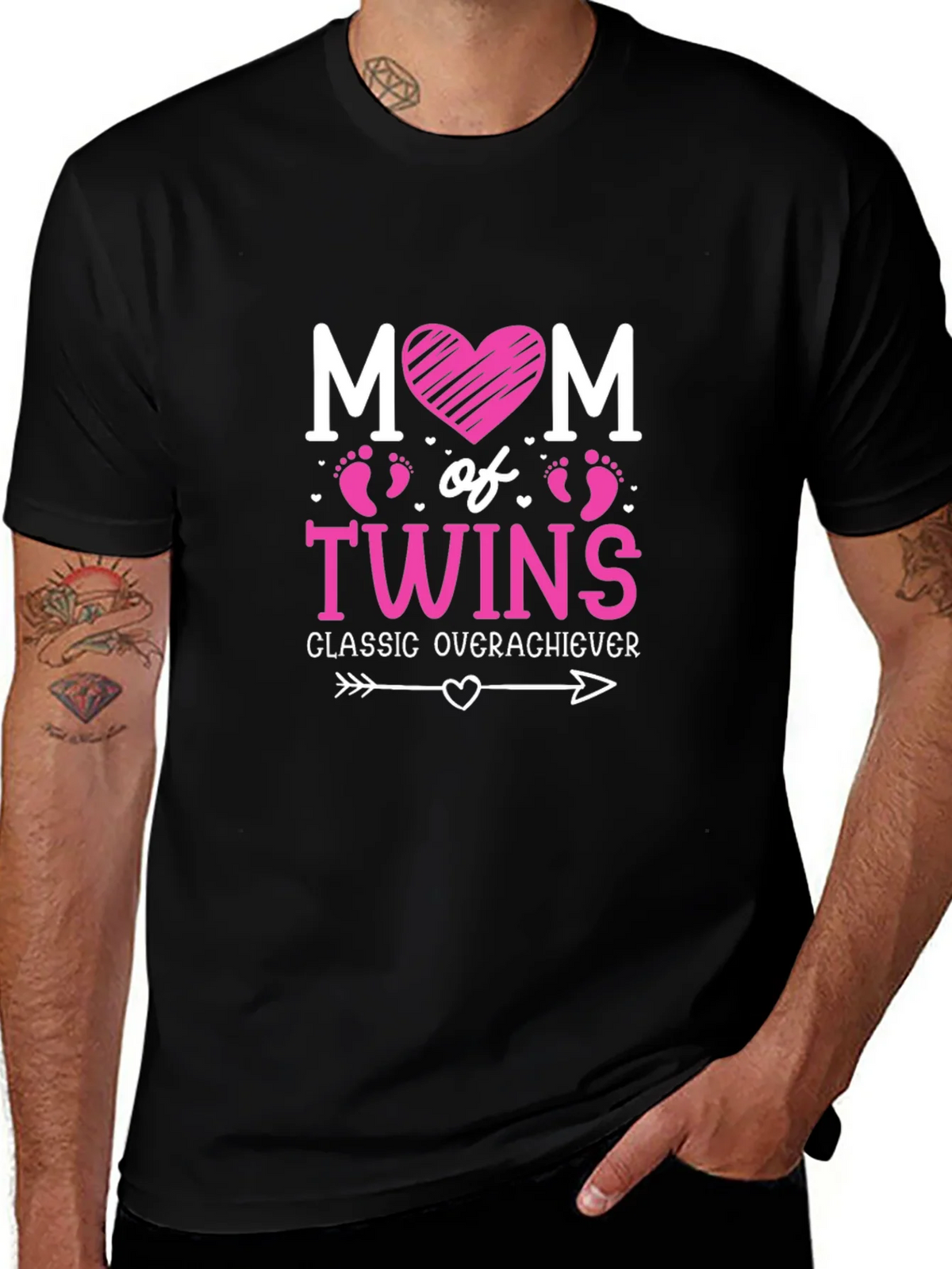 Mom of Twins Classic Overachiever T-Shirt product image 1