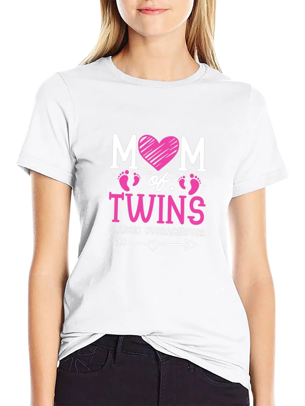 Mom of Twins Classic Overachiever T-Shirt product image 8