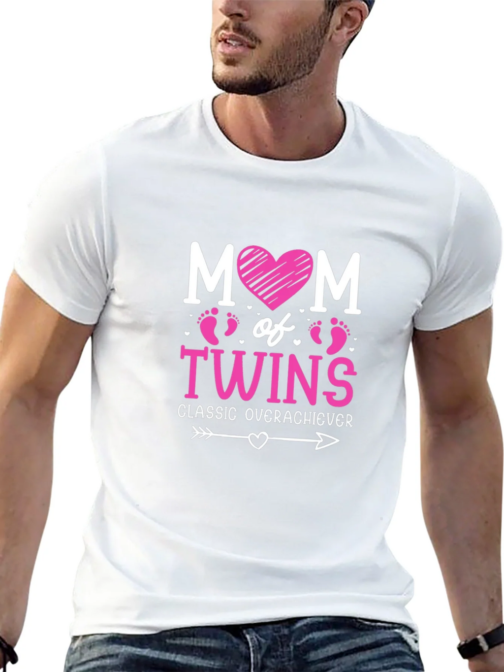 Mom of Twins Classic Overachiever T-Shirt product image 12