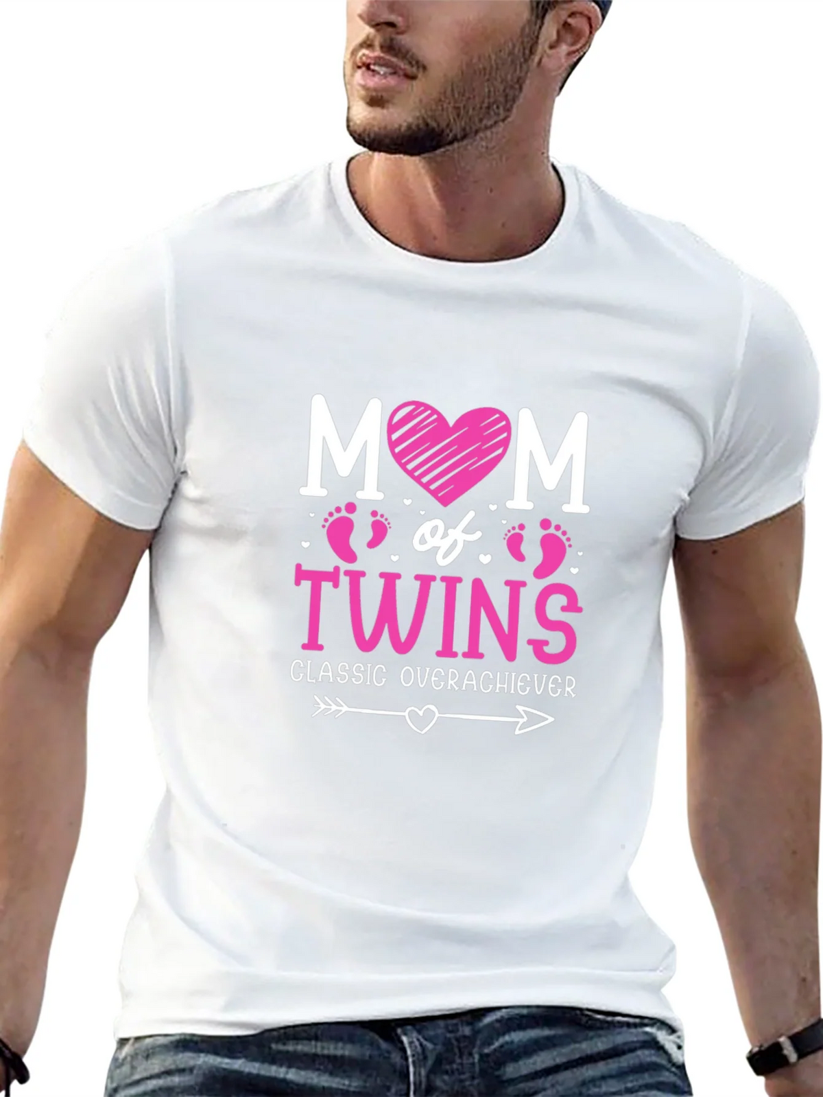 Mom of Twins Classic Overachiever T-Shirt product image 12