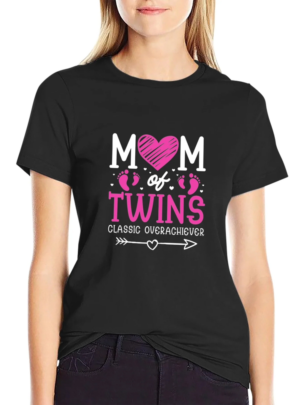 Mom of Twins Classic Overachiever T-Shirt product image 2