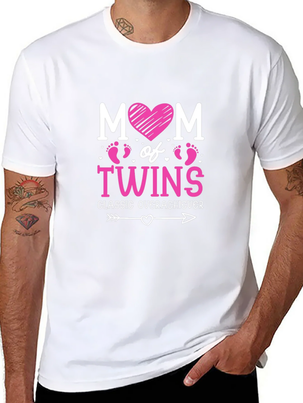 Mom of Twins Classic Overachiever T-Shirt product image 7