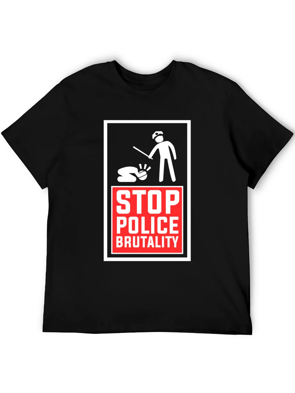 Stop Police Brutality Graphic Tee product image 5