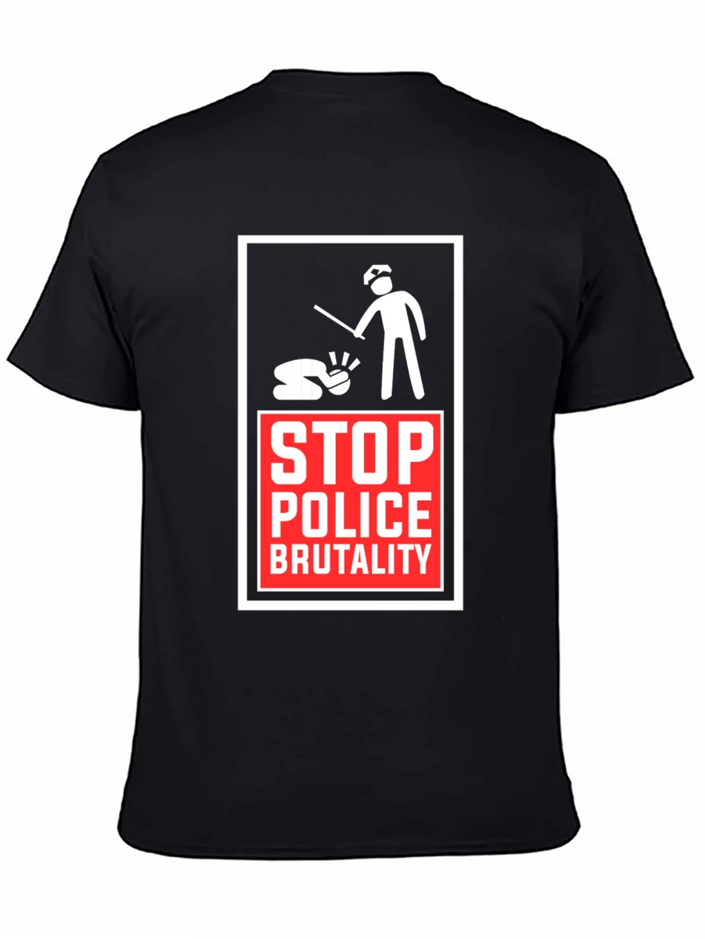 Stop Police Brutality Graphic Tee product image 4