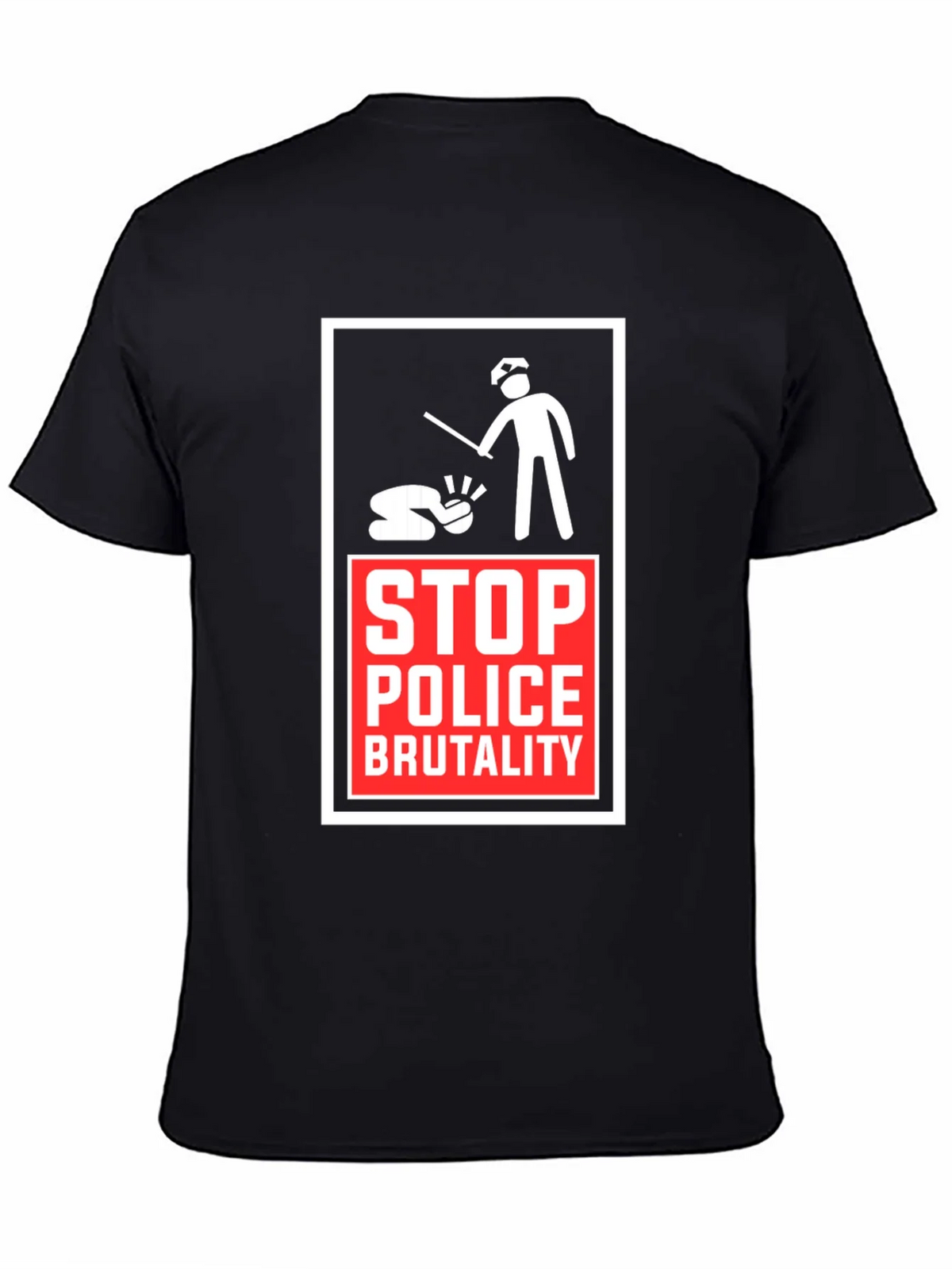 Stop Police Brutality Graphic Tee product image 4