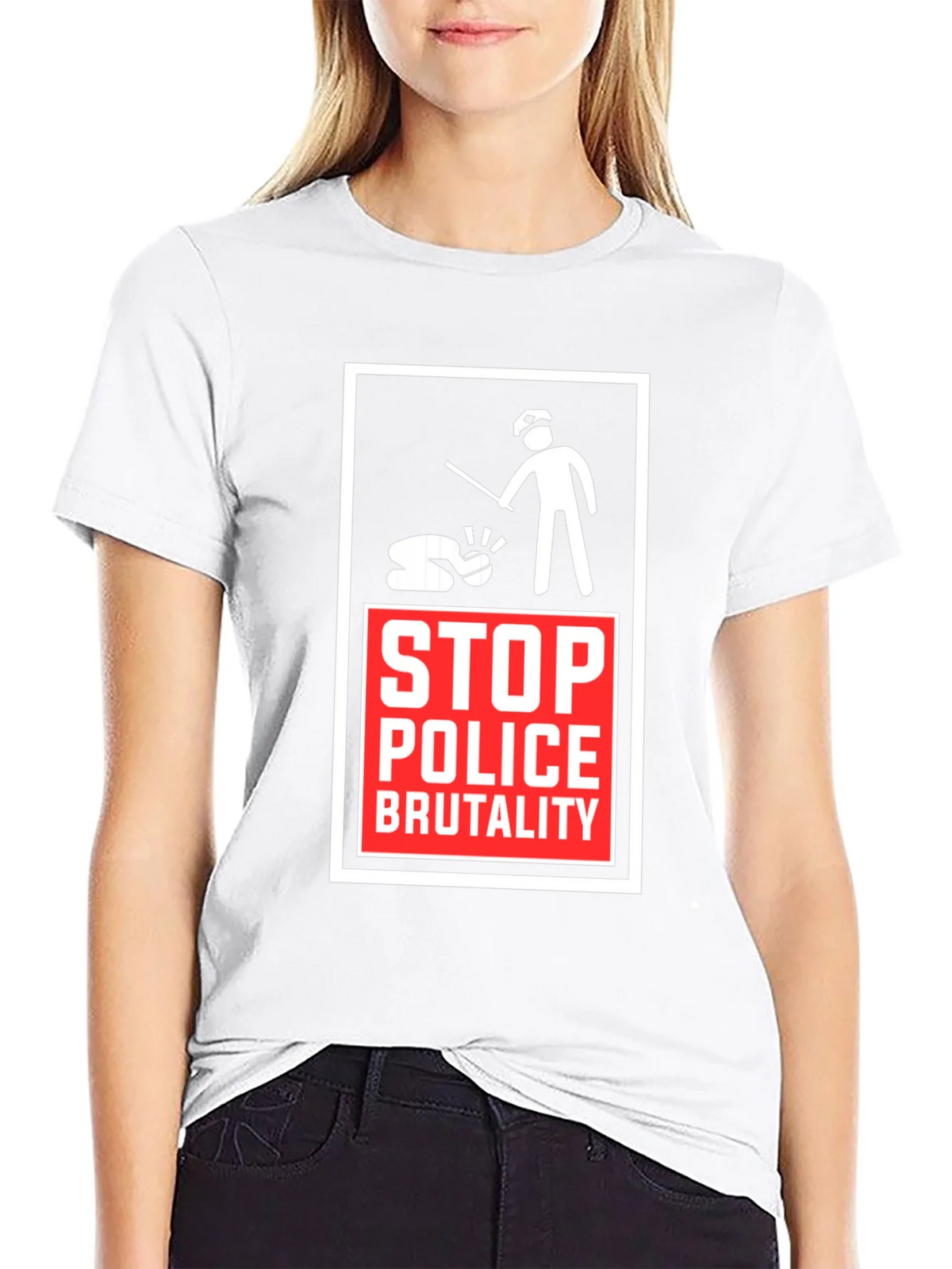Stop Police Brutality Graphic Tee product image 8