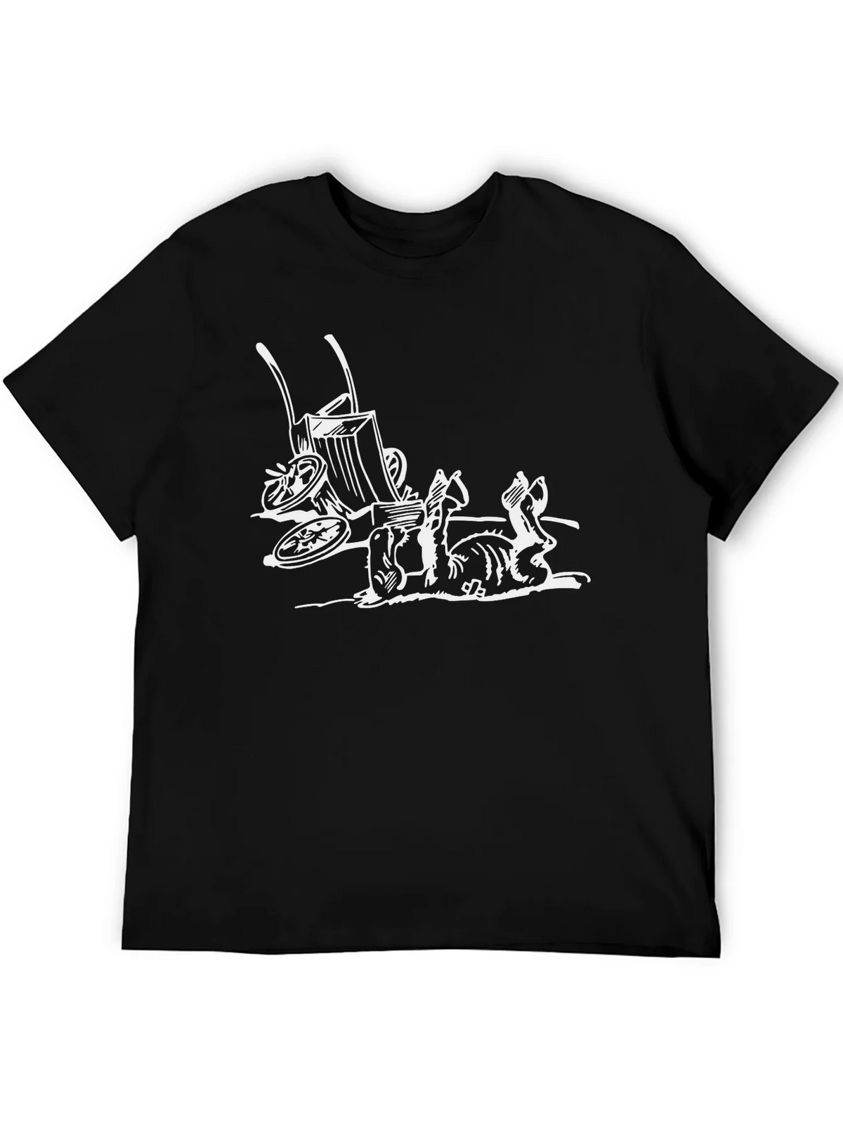 Mens Black T-Shirt - Monty Python Holy Grail Inspired product image 5