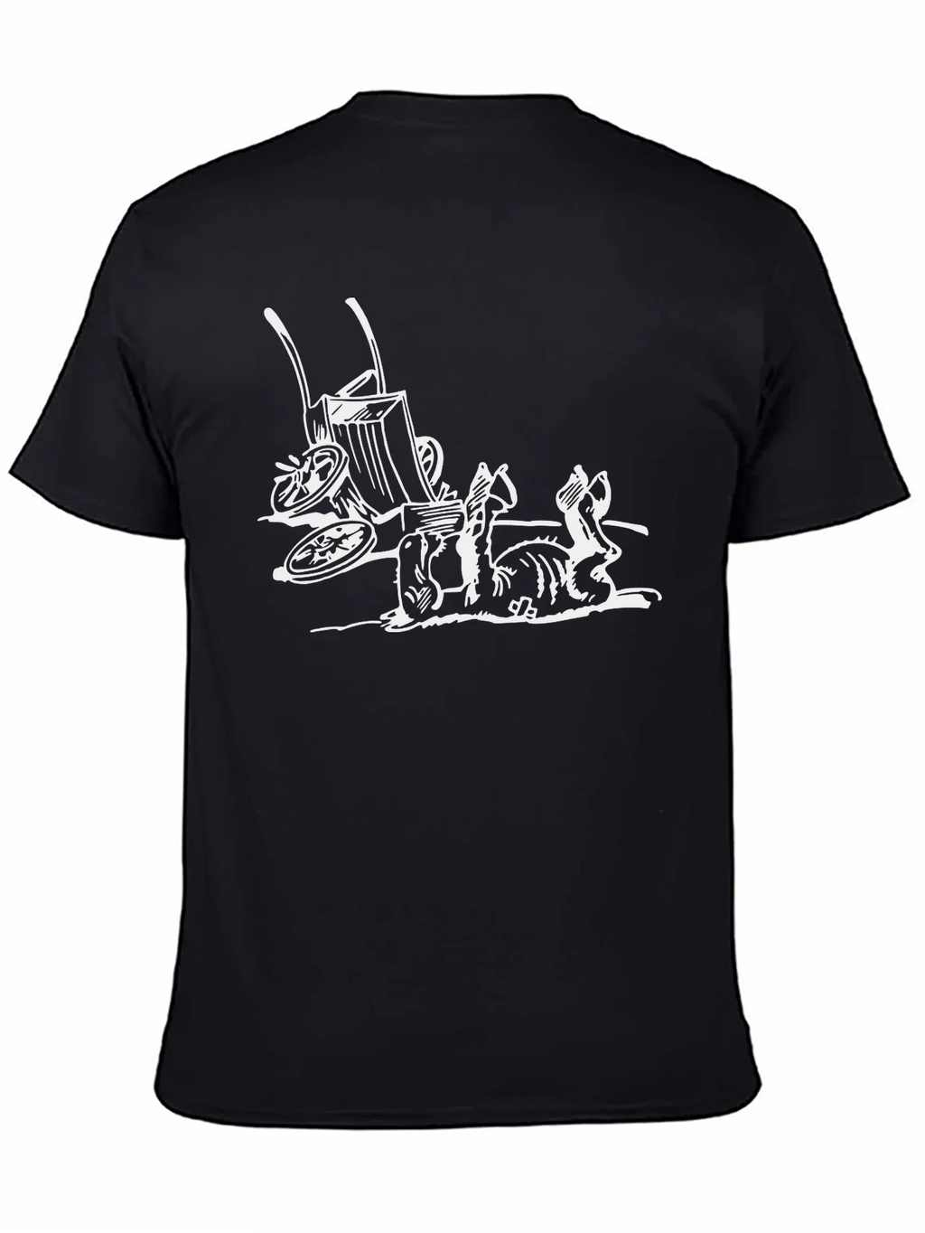 Mens Black T-Shirt - Monty Python Holy Grail Inspired product image 4