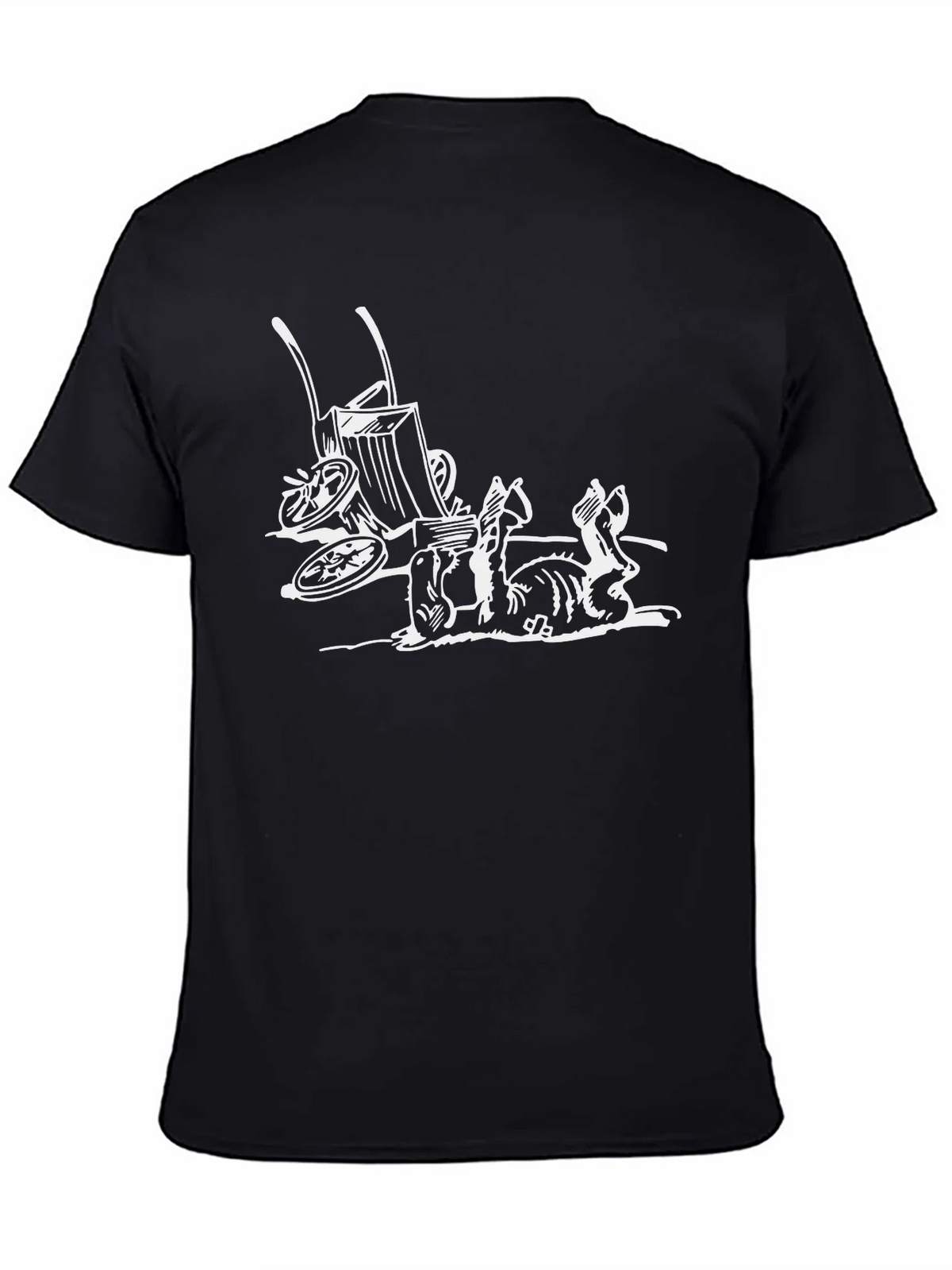 Mens Black T-Shirt - Monty Python Holy Grail Inspired product image 4