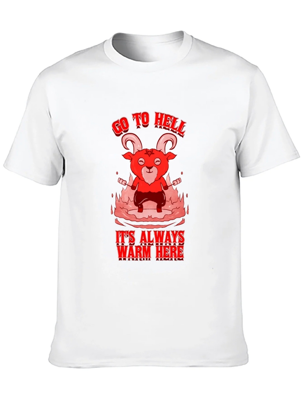 Go to Hell T-Shirt - Warm Here product image 9