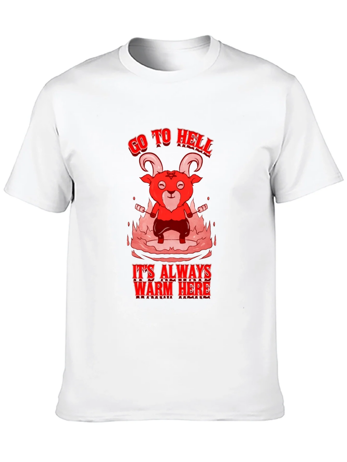 Go to Hell T-Shirt - Warm Here product image 9