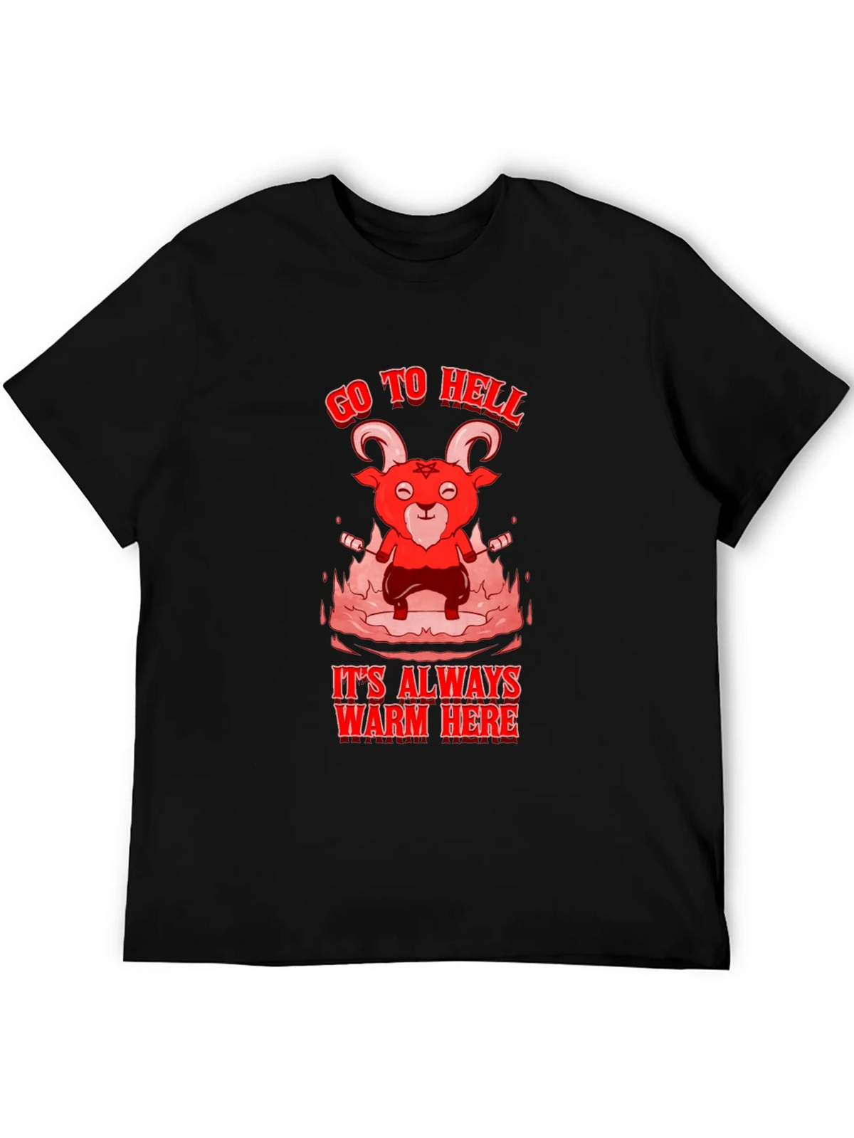 Go to Hell T-Shirt - Warm Here product image 5