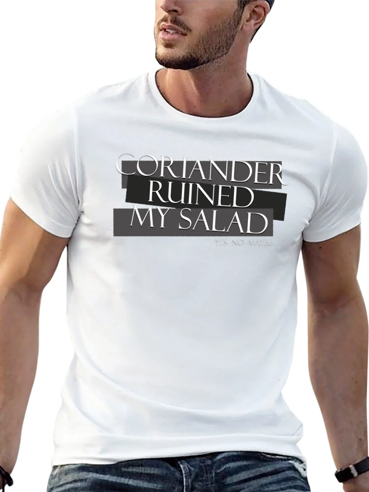 Coriander Ruined My Salad T-Shirt - Soft Cotton Tee product image 12