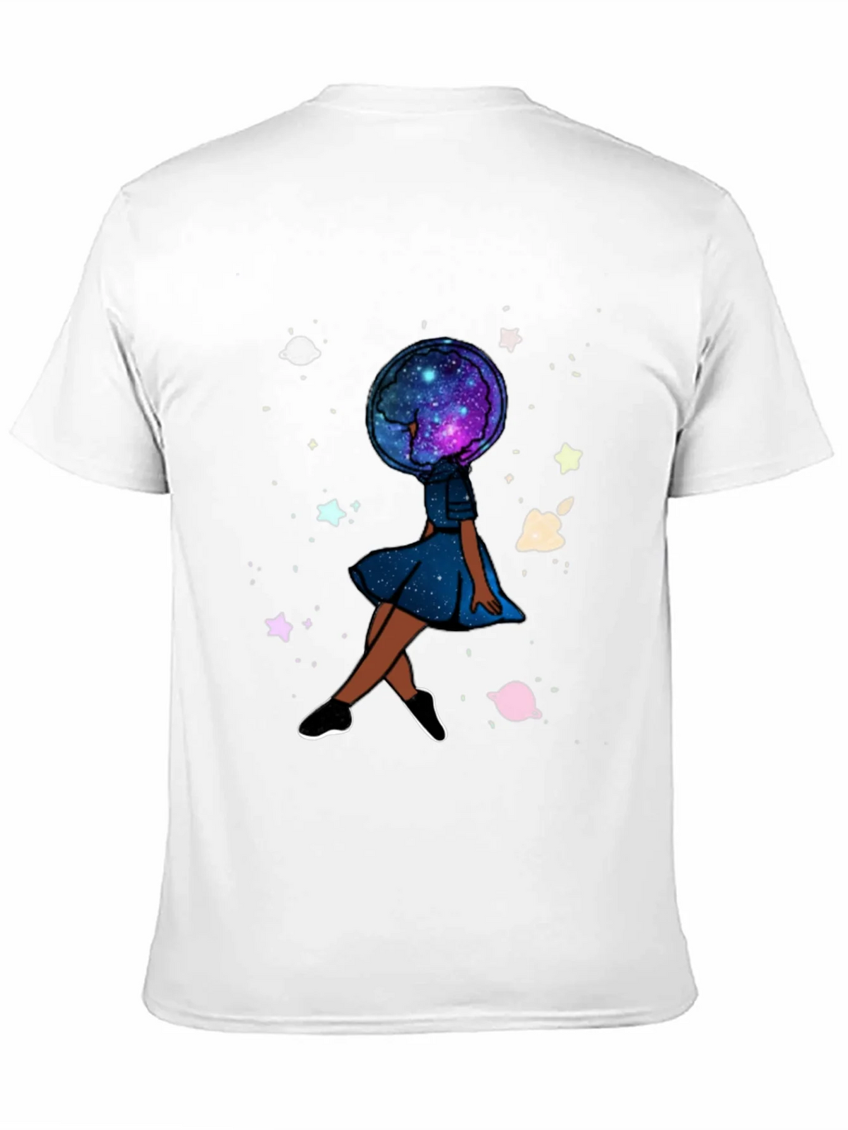 Celestial Dreamer T-Shirt - Galaxy Head Graphic Tee product image 10