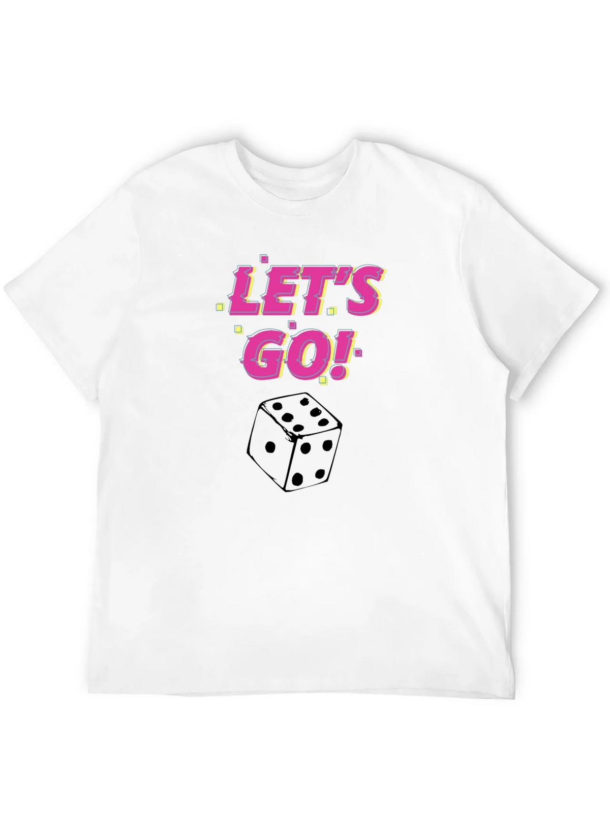 Lets Go Dice Graphic T-Shirt product image 11