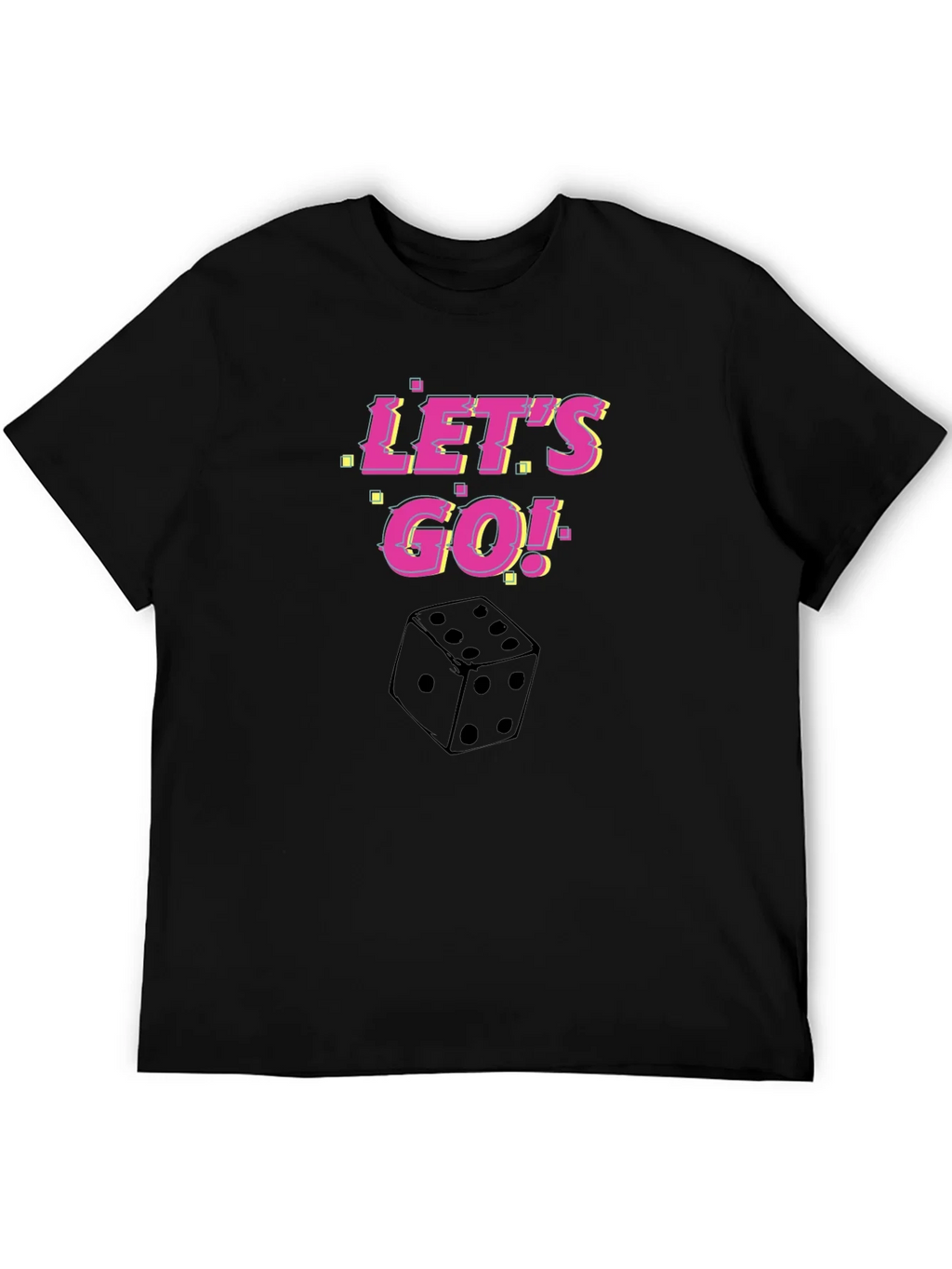 Lets Go Dice Graphic T-Shirt product image 5