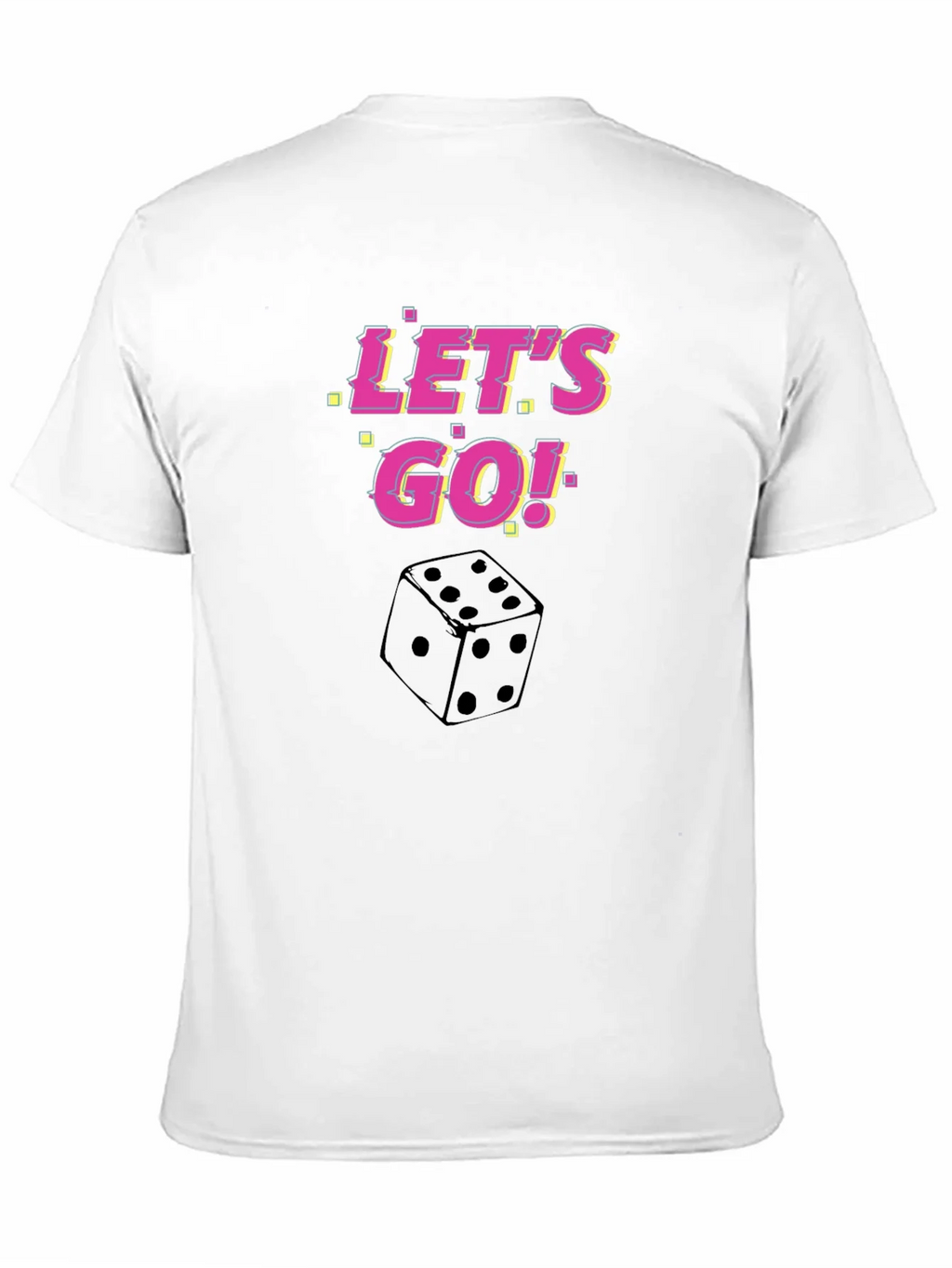 Lets Go Dice Graphic T-Shirt product image 10