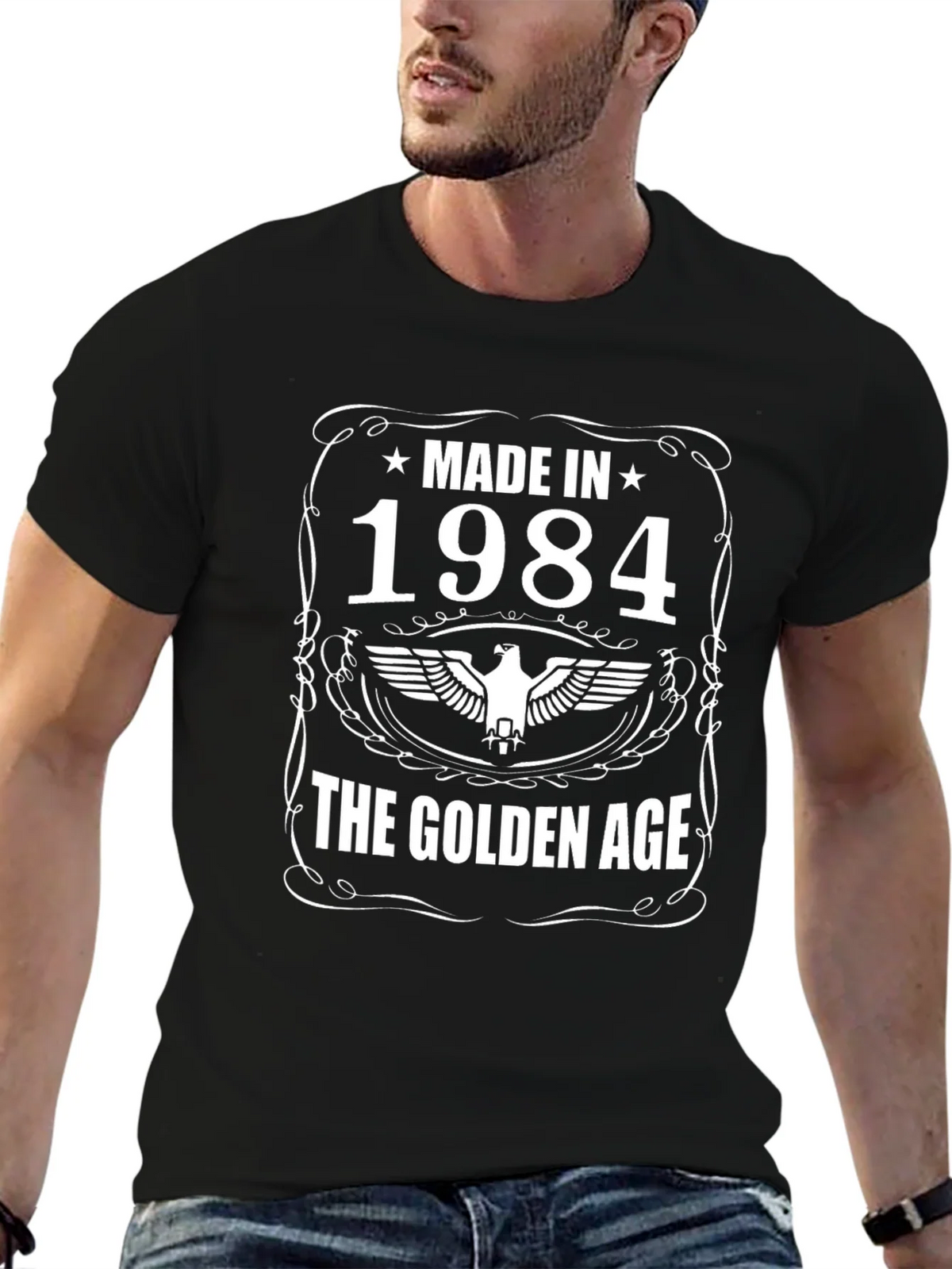 Made in 1984 T-Shirt - Golden Age Design product image 6