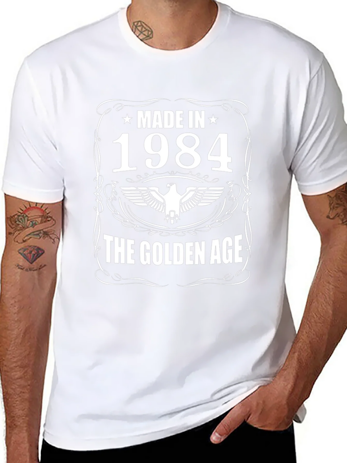 Made in 1984 T-Shirt - Golden Age Design product image 7