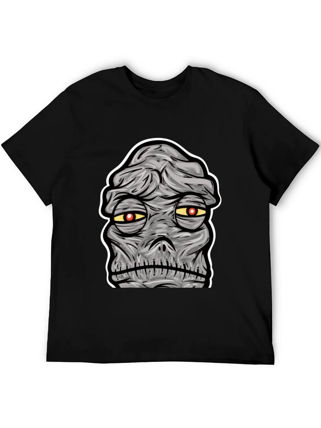 Mummy Graphic Print Black T-Shirt product image 5