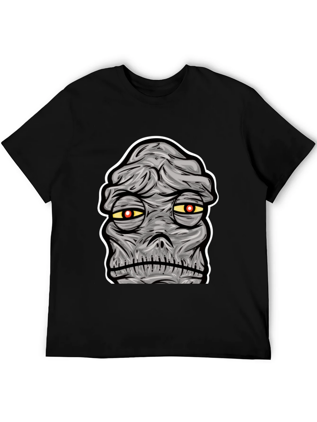 Mummy Graphic Print Black T-Shirt product image 5