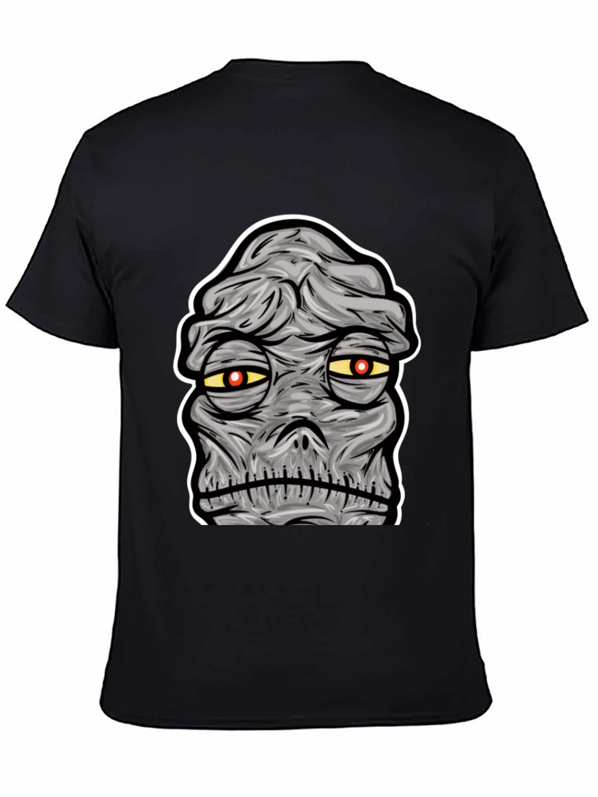 Mummy Graphic Print Black T-Shirt product image 4