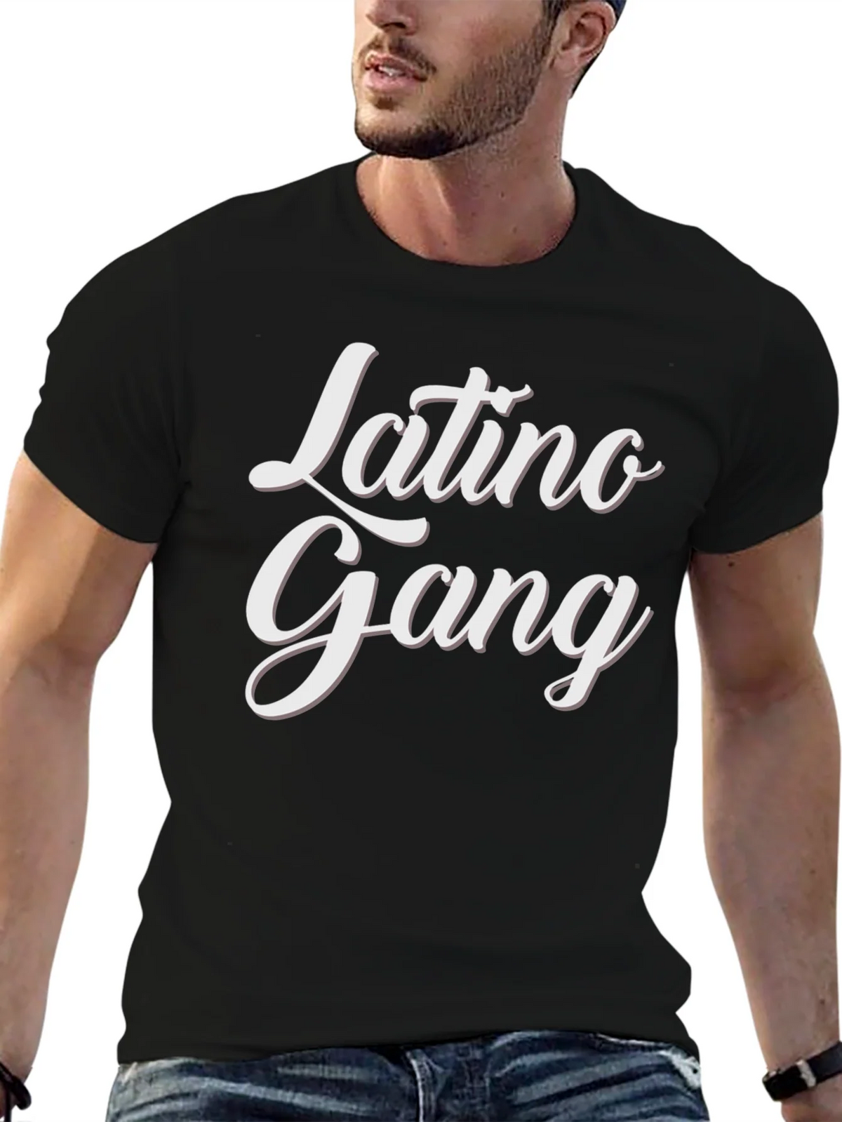 Latino Gang Graphic T-Shirt product image 6