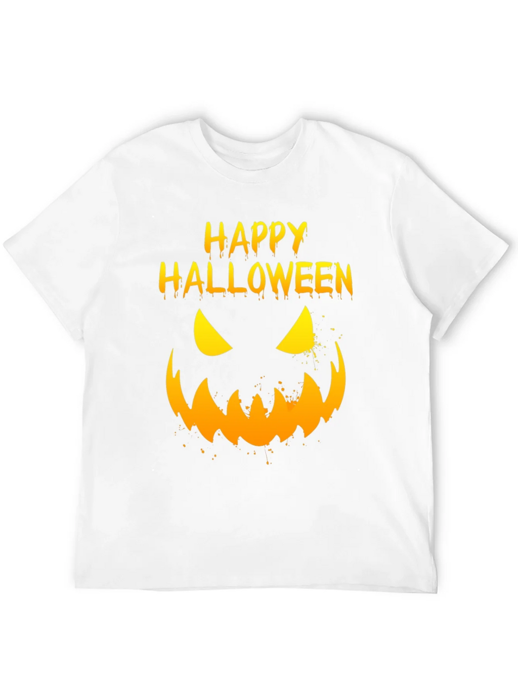Happy Halloween Pumpkin Face Graphic T-Shirt product image 11