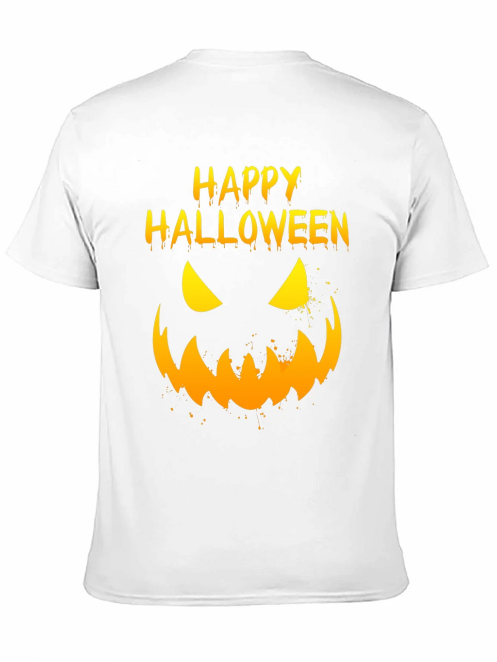 Happy Halloween Pumpkin Face Graphic T-Shirt product image 10