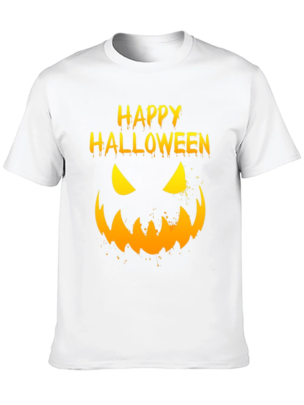 Happy Halloween Pumpkin Face Graphic T-Shirt product image 9