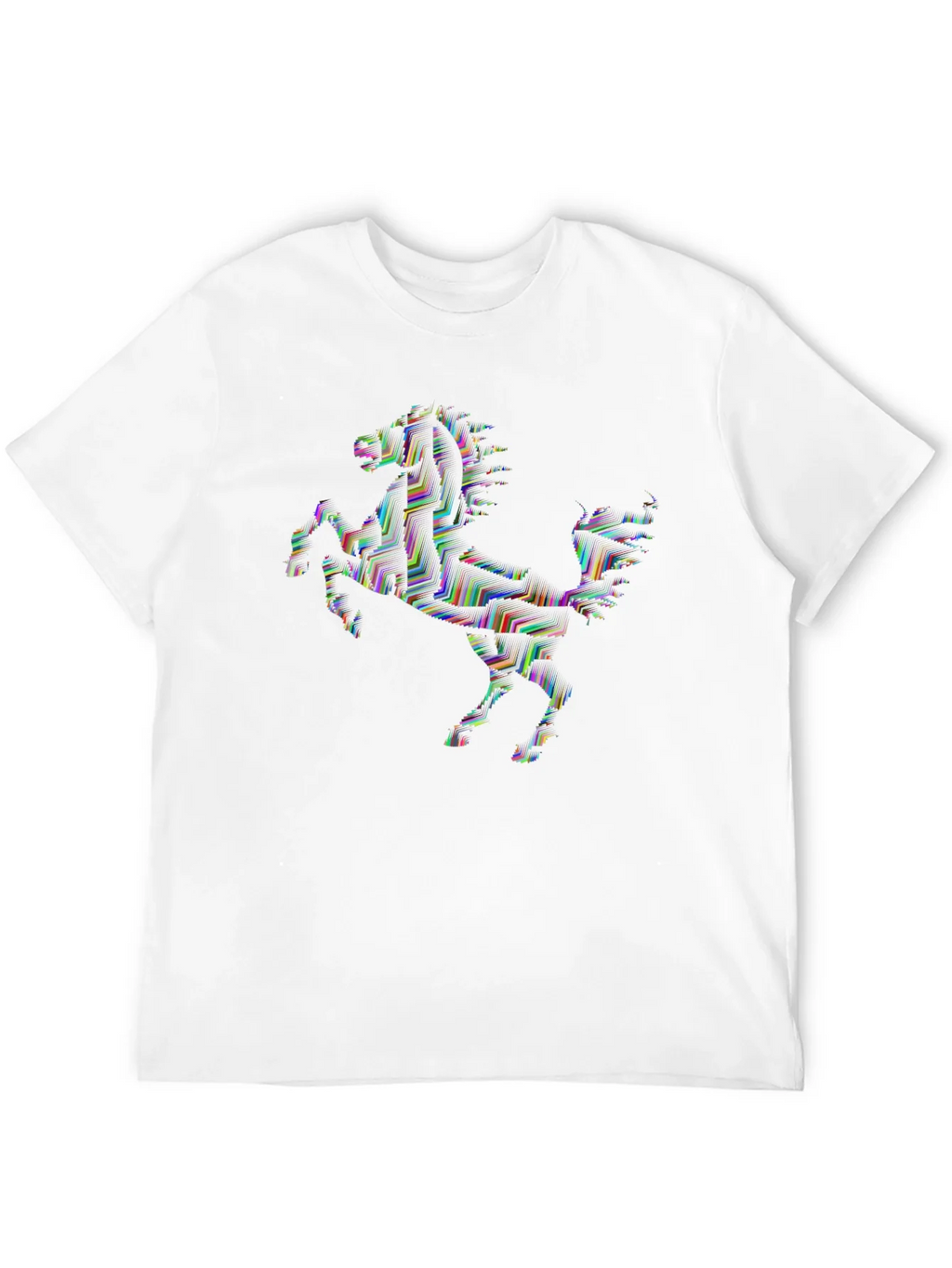 Abstract Horse Graphic Tee - Black product image 11