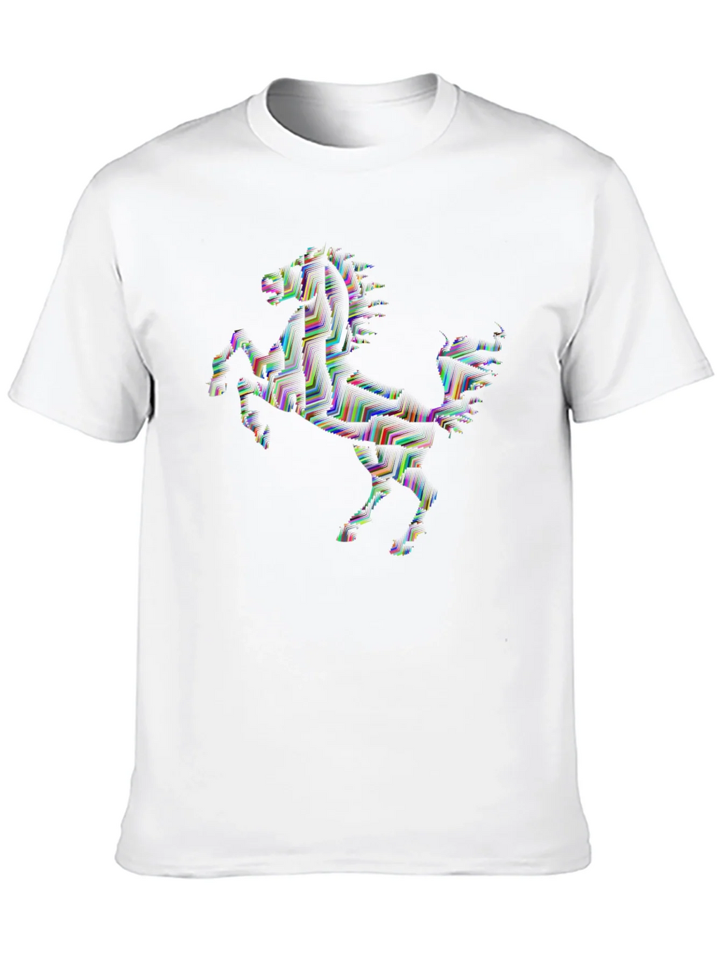 Abstract Horse Graphic Tee - Black product image 9