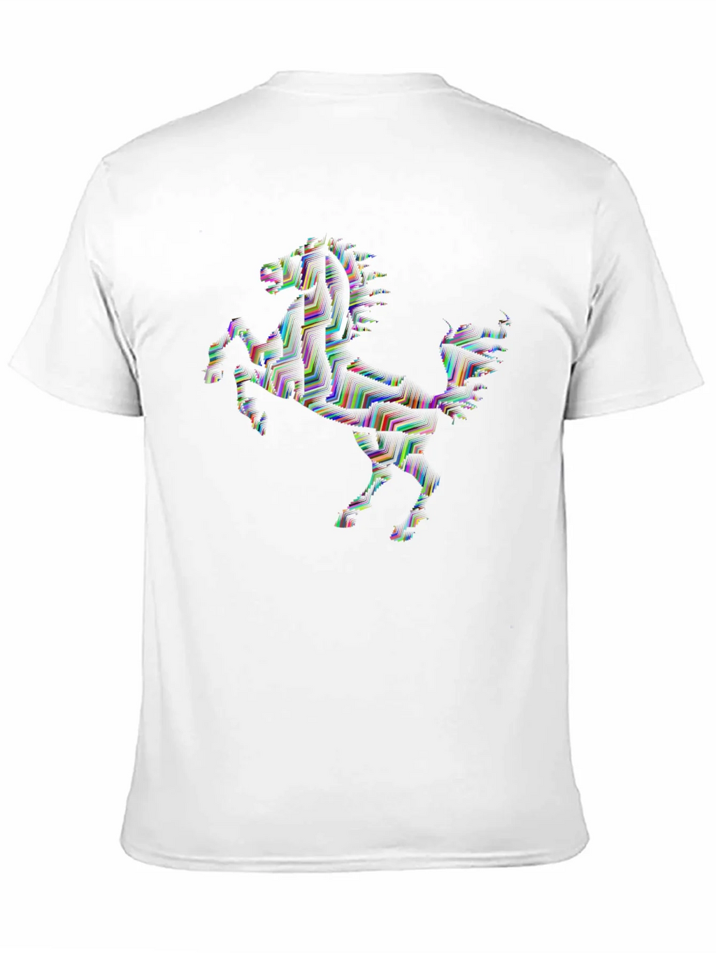 Abstract Horse Graphic Tee - Black product image 10