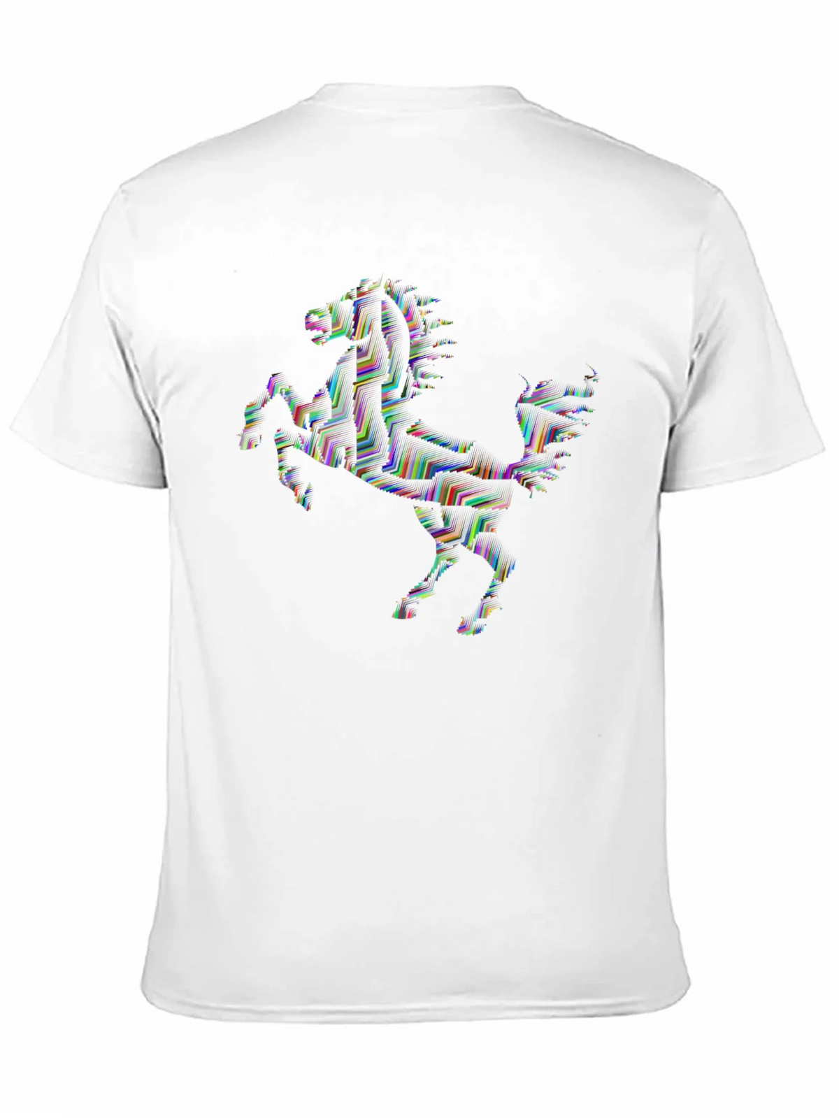 Abstract Horse Graphic Tee - Black product image 10