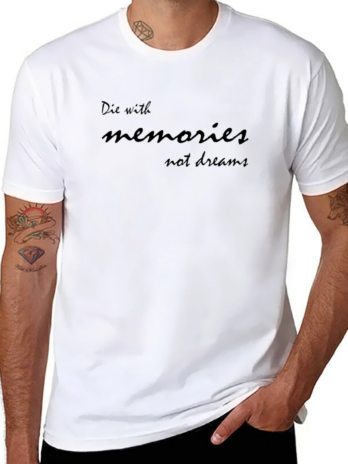 Die With Memories Graphic Tee - Black product image 7