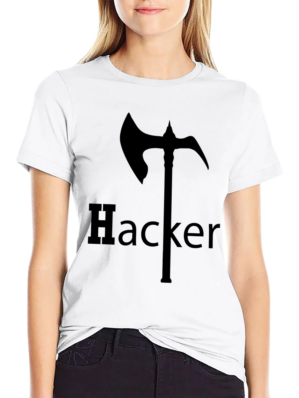 Hacker Axe T-Shirt - Edgy Graphic Tee product image 8