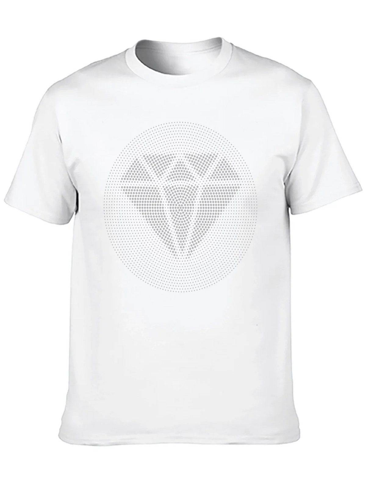 Diamond Dot Graphic Tee - Modern Black T-Shirt product image 9