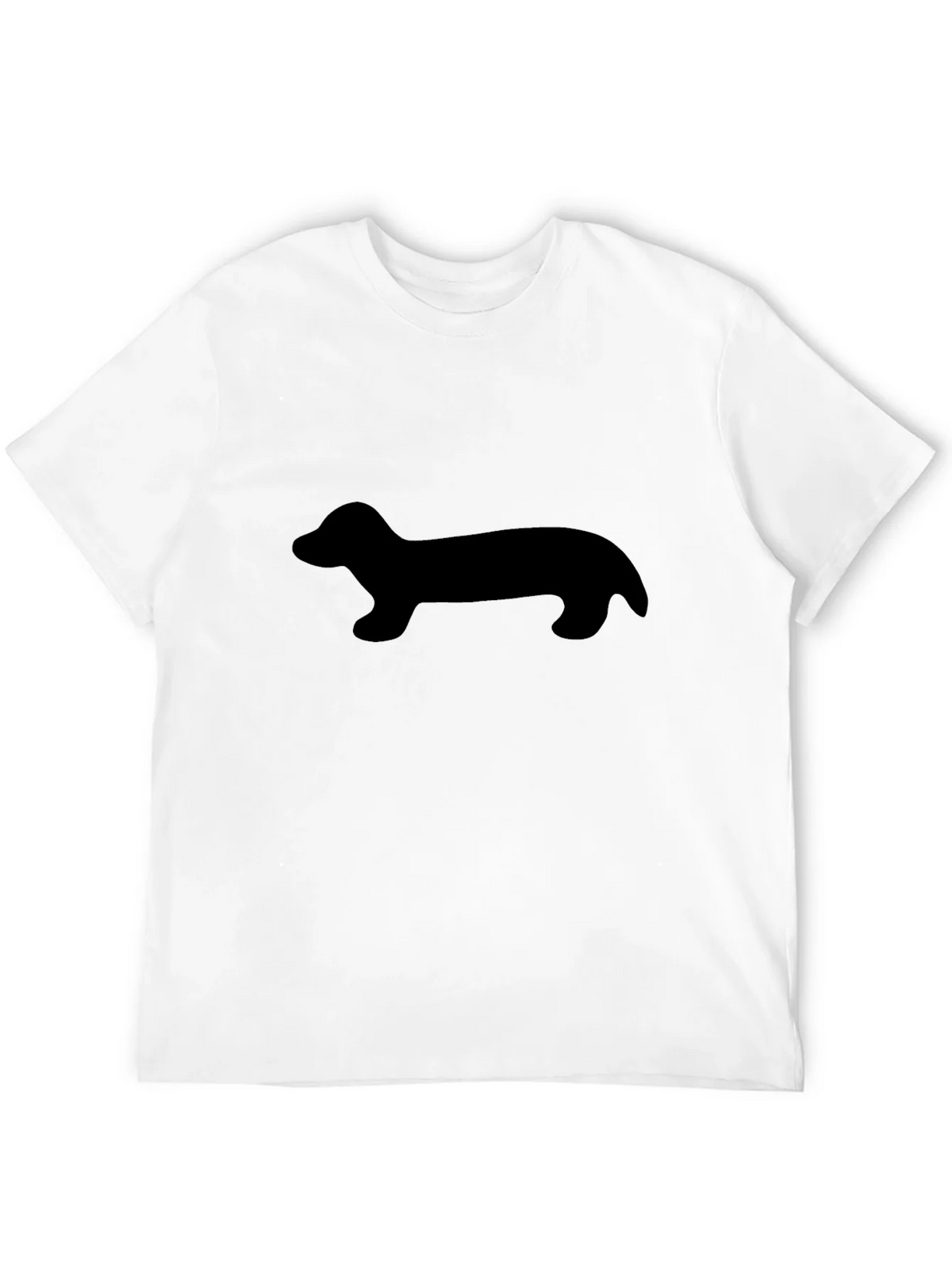 Dachshund Silhouette Black T-Shirt product image 11