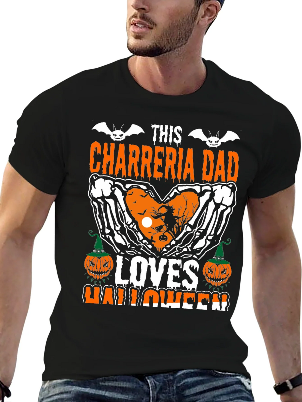 Chareria Dad Halloween T-Shirt product image 6