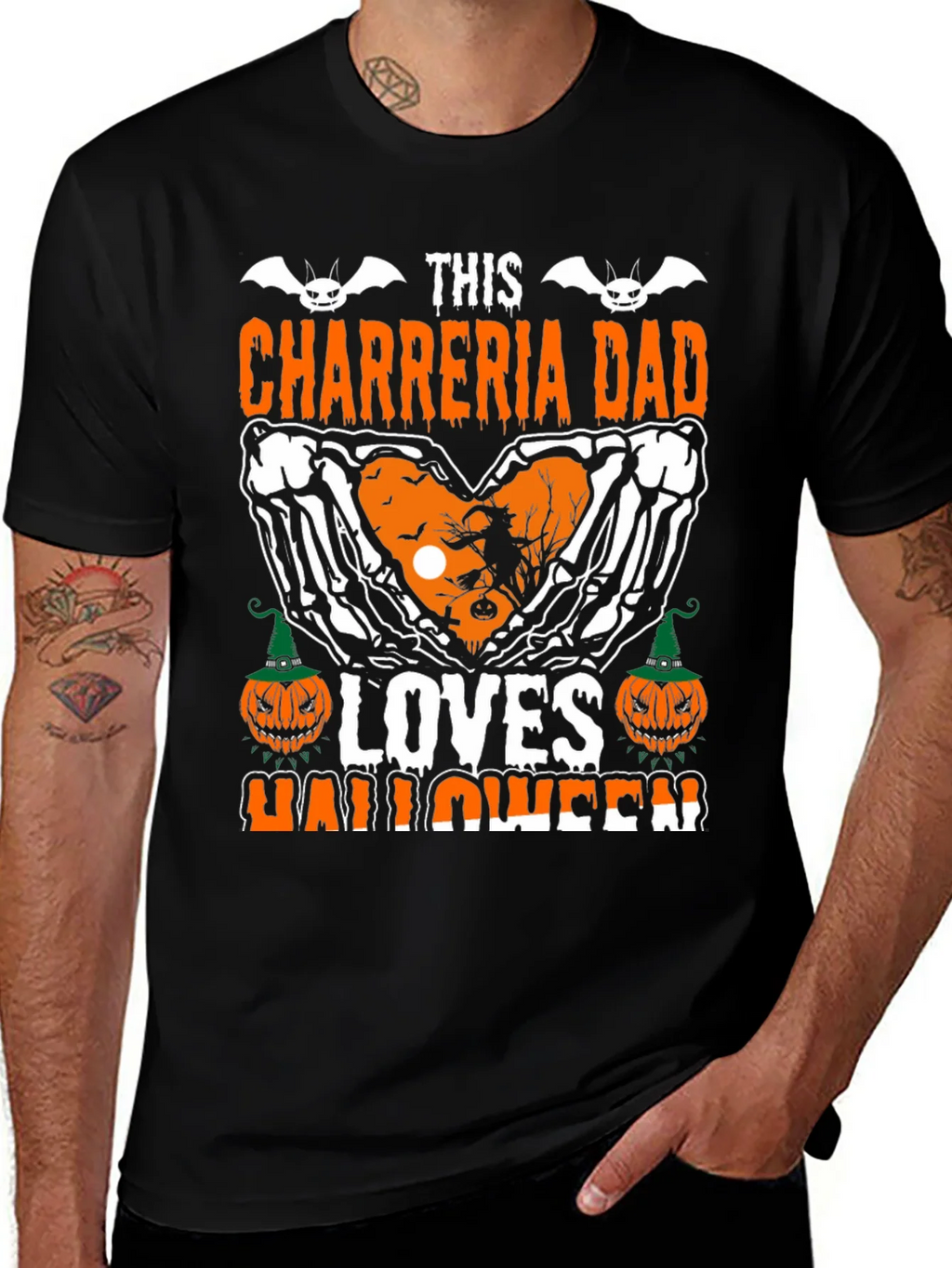 Chareria Dad Halloween T-Shirt product image 1