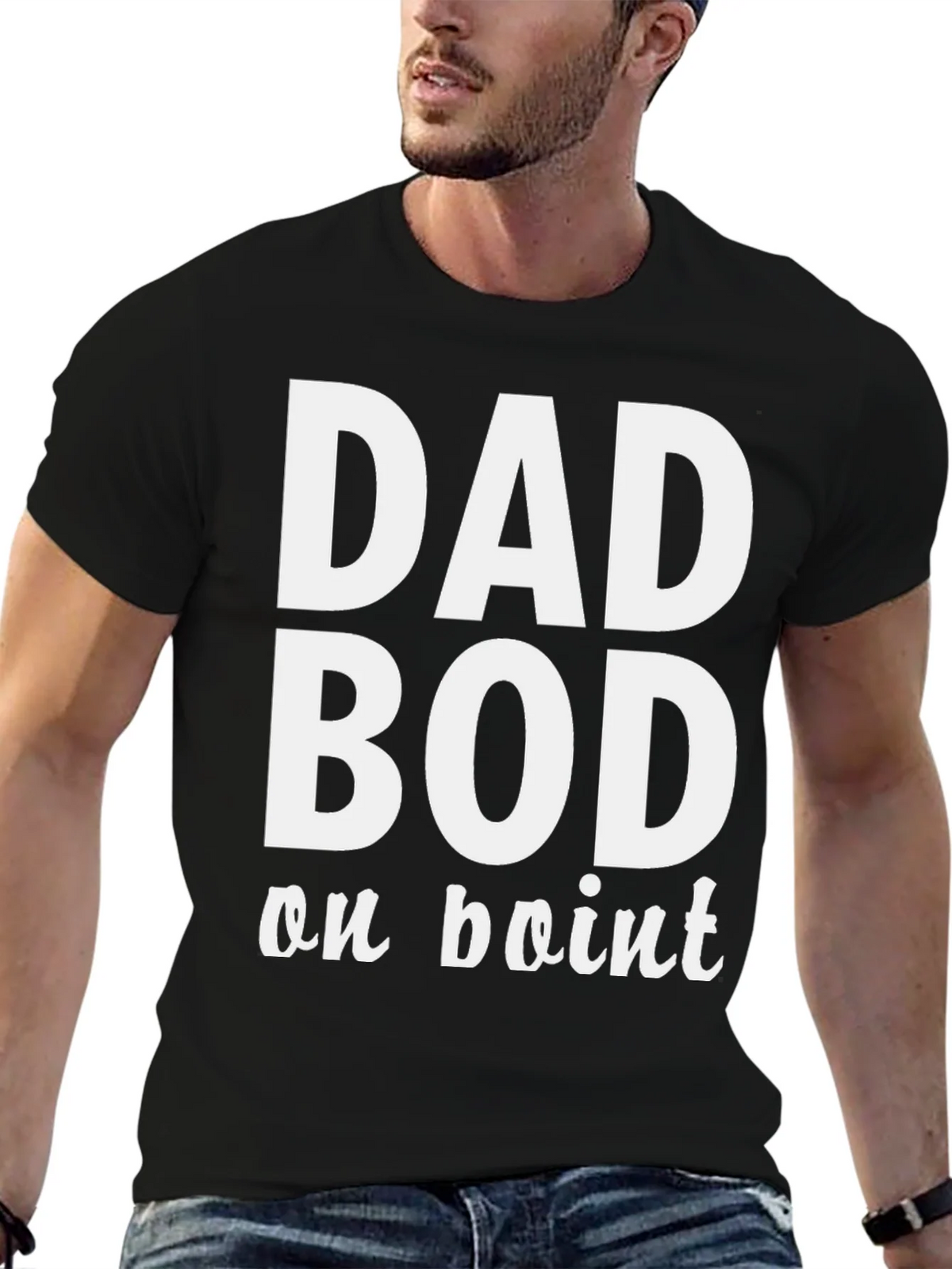 Dad Bod on Point T-Shirt - Comfy Mens Tee product image 6