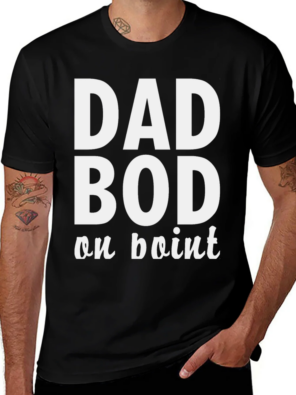 Dad Bod on Point T-Shirt - Comfy Mens Tee product image 1