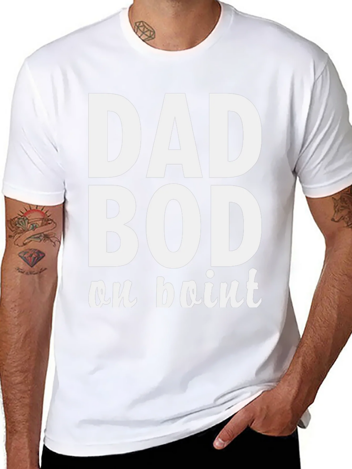 Dad Bod on Point T-Shirt - Comfy Mens Tee product image 7