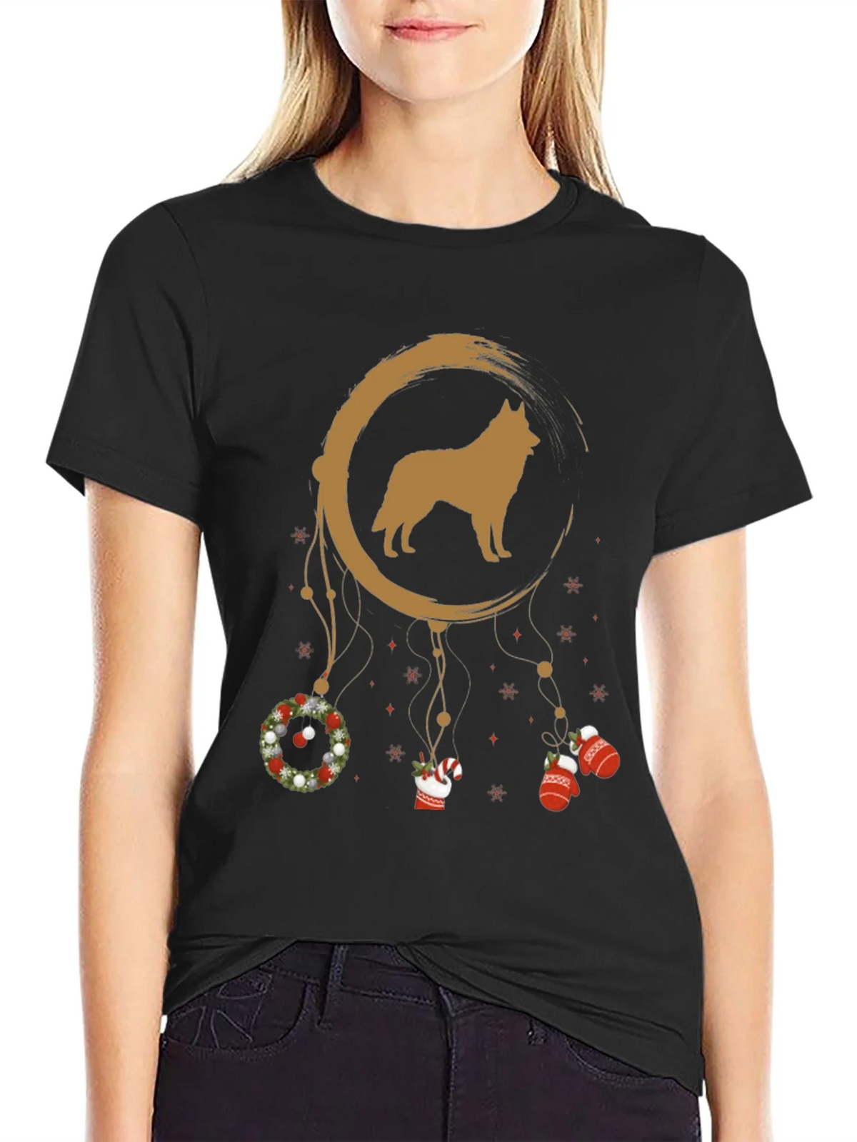 Dog Dreamcatcher Graphic Tee - Holiday Edition product image 2