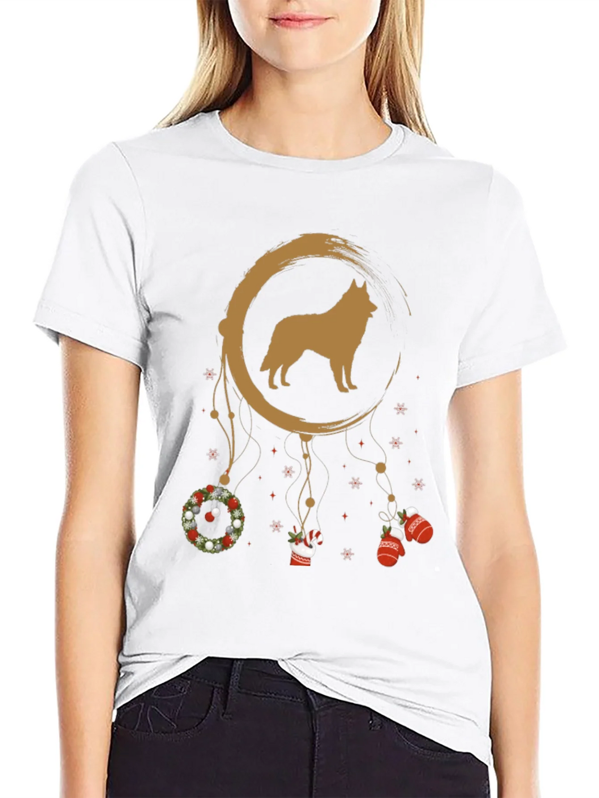 Dog Dreamcatcher Graphic Tee - Holiday Edition product image 8