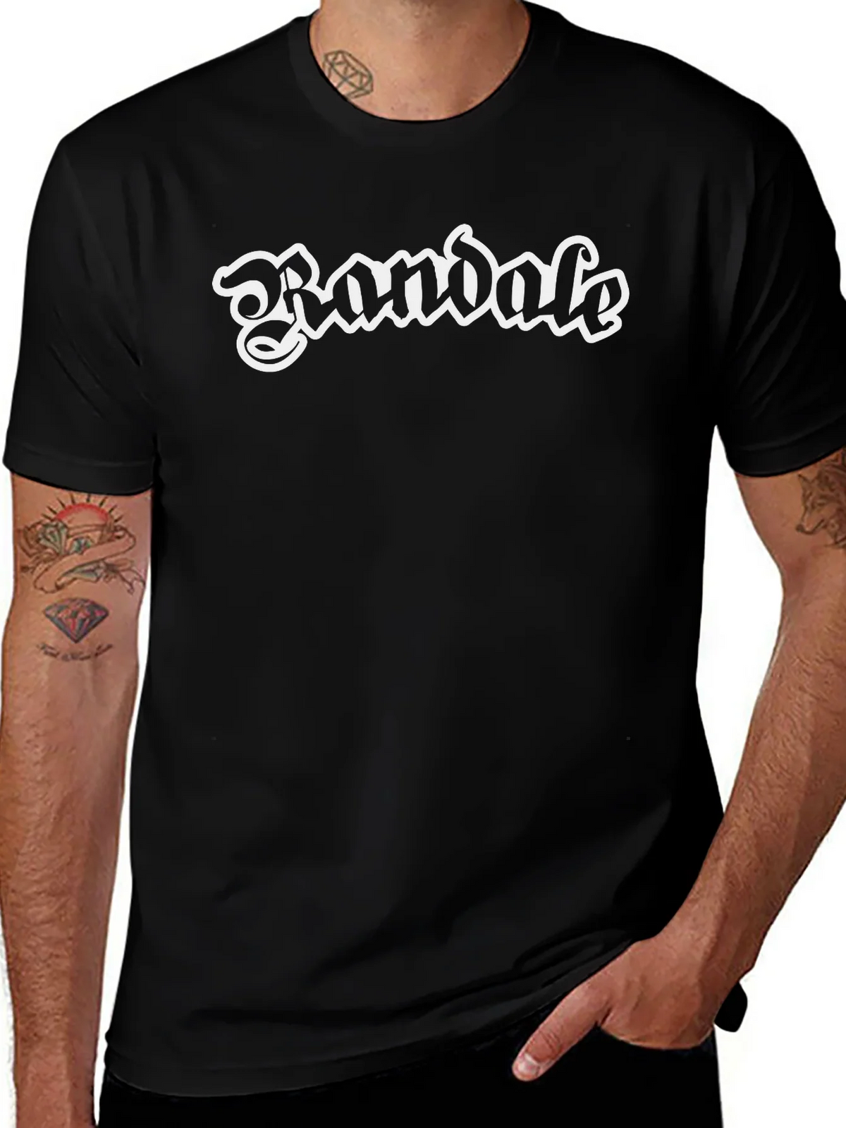 Randale Black T-Shirt - Bold Graphic Tee product image 1